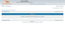Tablet Screenshot of forum.ostrodaonline.pl